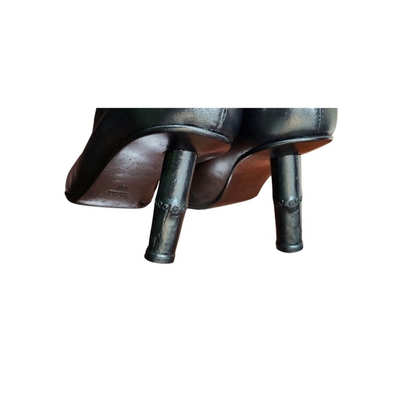 Gucci by Tom Ford S/S 2002 Bamboo Ankle Boots stretch leather bamboo heel bootie - Picture 12 of 15